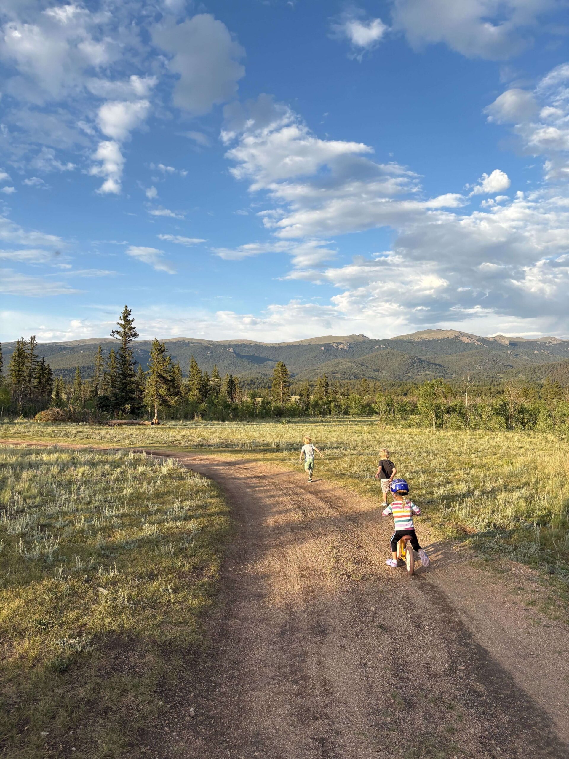 dispersed camping with kids