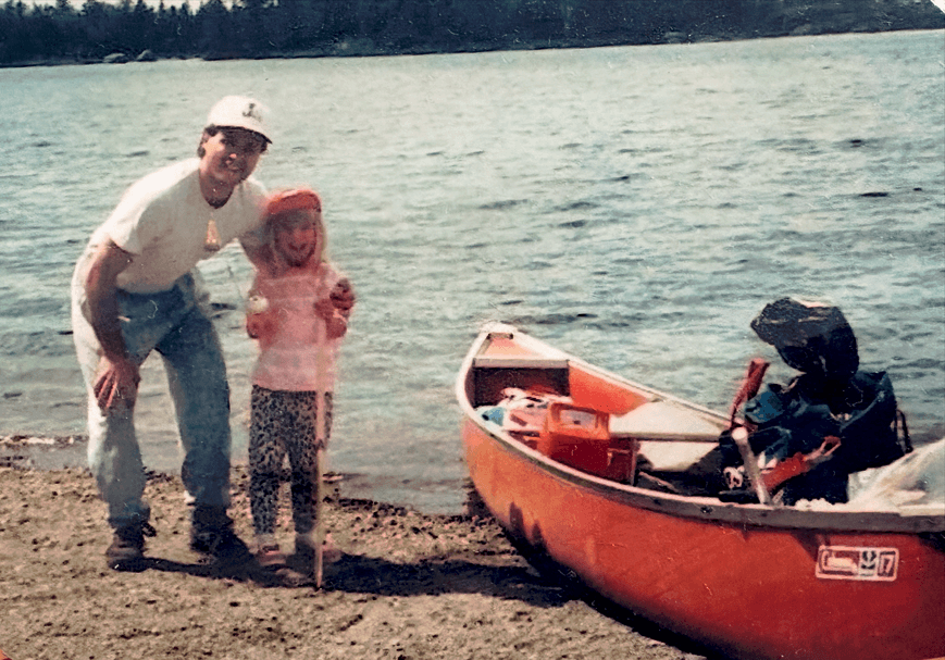 boundary waters canoe as a kid